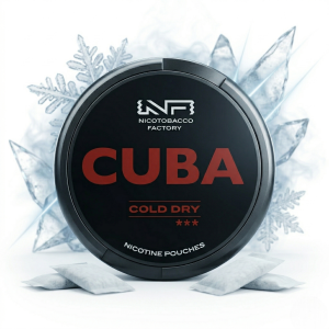 Snus CUBA Black Cold Dry 43MG