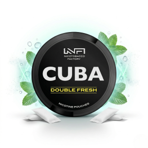 Snus CUBA Black Double Fresh 43MG