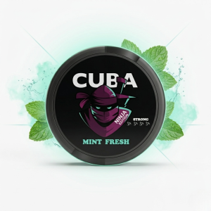 Snus CUBA Ninja Mint Fresh 15.6MG