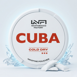 Snus CUBA White Cold Dry 10.4MG