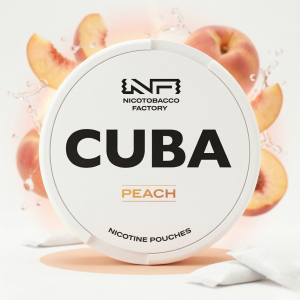 Snus CUBA White Peach 10.4MG