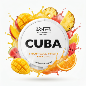 Snus CUBA White Tropical Fruit
