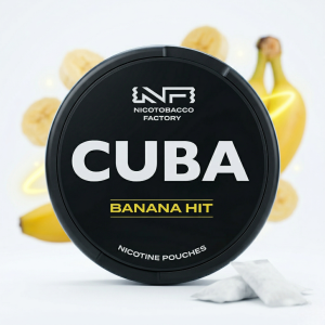 Snus Cuba Black Banana Hit 43MG
